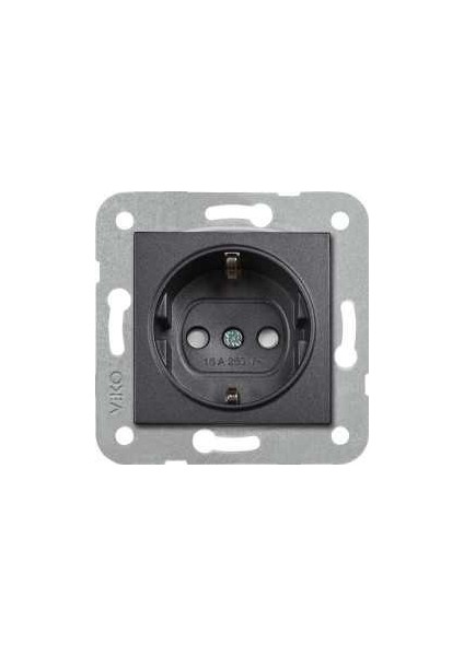 Artline Novella/Trenda Siyah Topraklı Priz Ç.K. Kapak Mekanizma Hariç modelleri