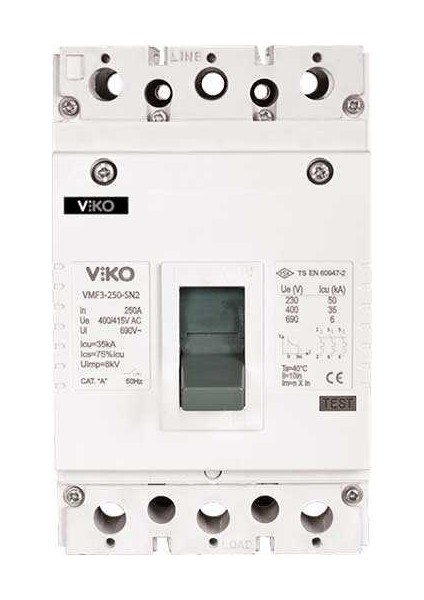 Viko Kompakt Şalter Sabit 25Ka 3X100A Sn2