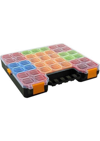 Evim Shopping Evs Cube 400 21 Bölmeli Organizer Takım Çantası Vida Çivi Düğme - Asr-4022