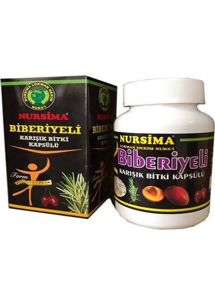 Biberiyeli Karışık Bitki Kapsülü 90 Adet