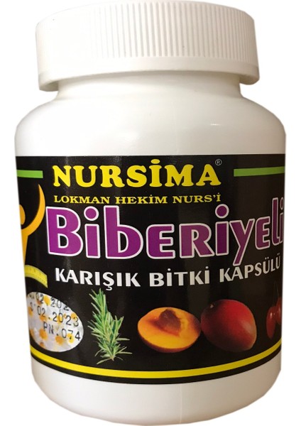 Biberiyeli Karışık Bitki Kapsülü 90 Adet fiyatları