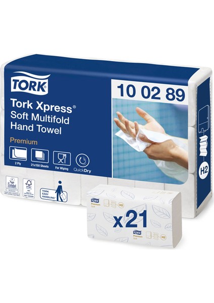Xpress Z Katlı Havlu Premium 150ypx21li