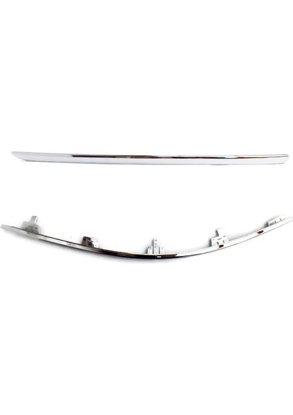 Audi A6 2009 - 2011 Sol Ön Tampon Süs Çıtası Krom