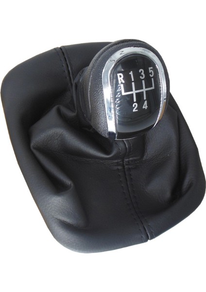 Skoda Fabia 2000 - 2008 Vites Topuzu Siyah 5 Ileri