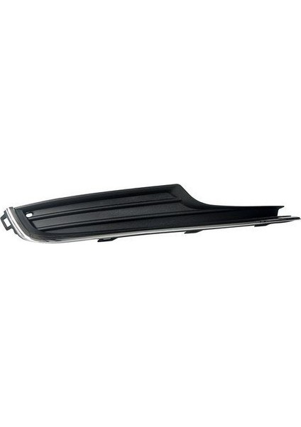 Volkswagen Golf 7 2013 - 2015 Sağ Ön Tampon Alt Izgara Kromlu