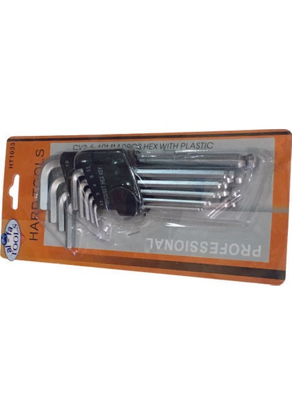 Tork Allen Seti 9 Parçalı Ht-1033