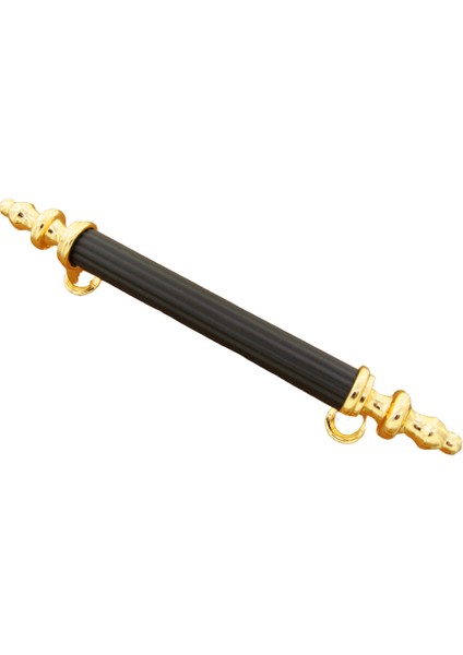 Kumru Boy Kulp Sarı-Siyah 96 mm Dolap Vestiyer