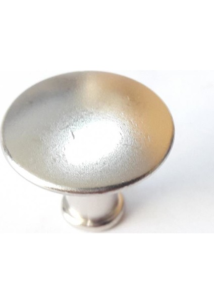 Düz Saten Çekmece Dolap Düğmesi