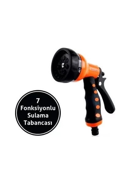 Medalyan Otomatik 7 Fonksiyonlu Su Atabilen Sulama Tabancası Bahçe-Oto modelleri