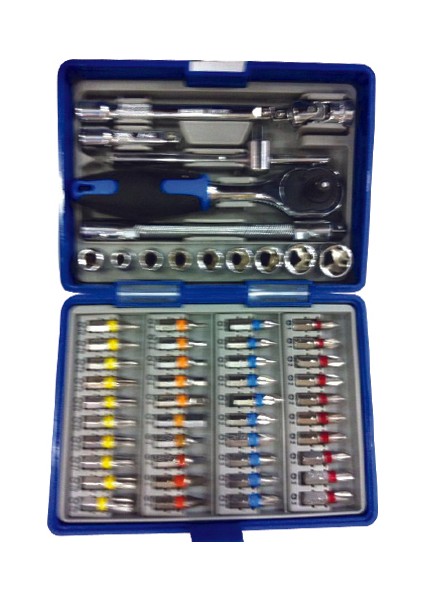 54 Parçalı Cırcır Lokmalı Bitz Uç Seti Af-009119