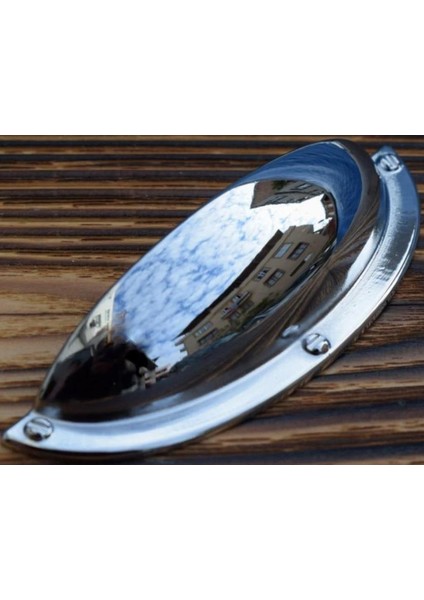 3 Lü 64 mm Metax Sandal Parlak Krom Kulp Çekmece Dolap Kulpu