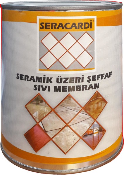Seracardi Seramik Üzeri Şeffaf İzolasyon 1 kg