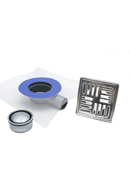 Q100 Yandan Çıkışlı Sürme Yalıtım Uyumlu 15X15 Paslanmaz Çerçeveli Sulu Susuz Kokuönleyicili Takım Süzgeç modelleri