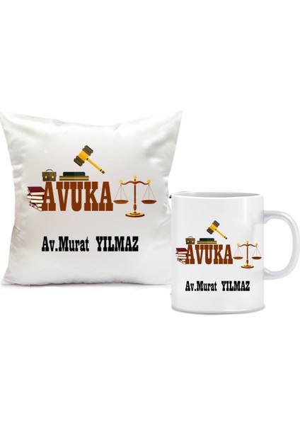 Avukat Kupa Bardağı ve Dekoratif Kırlenti