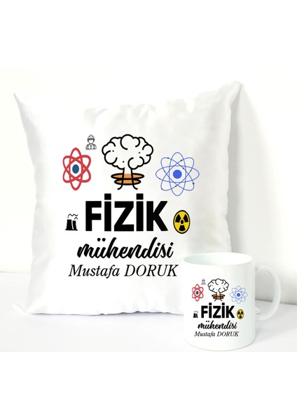 Fizik Mühendisi Bardağı ve Dekoratif Kırlenti
