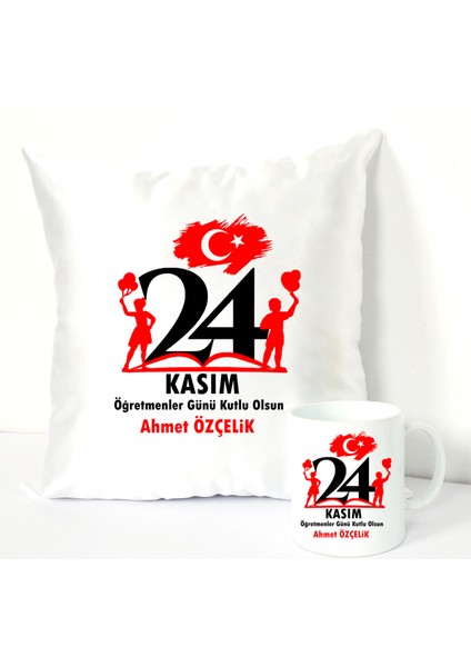 Öğretmen Kupa Bardağı ve Dekoratif Kırlenti