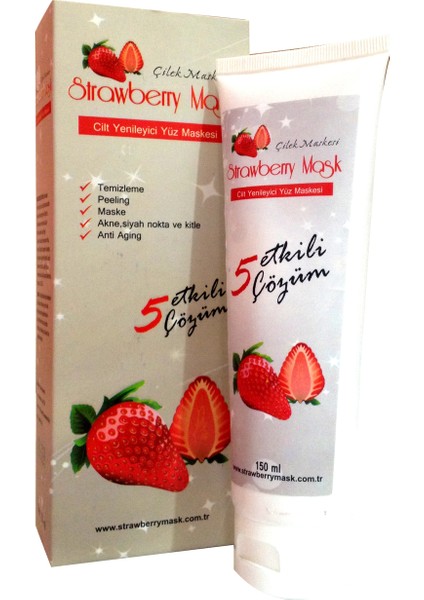 Çilek Maskesi - Strawberry Mask 200 ml