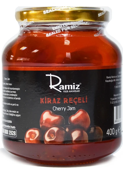 Katkısız Kiraz Reçeli 400 gr