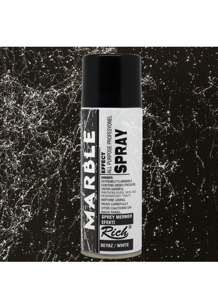 Mermer Efekti Sprey 200 ml - Beyaz