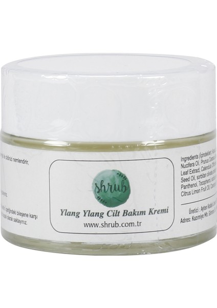 Ylang Ylang Cilt Bakım Kremi