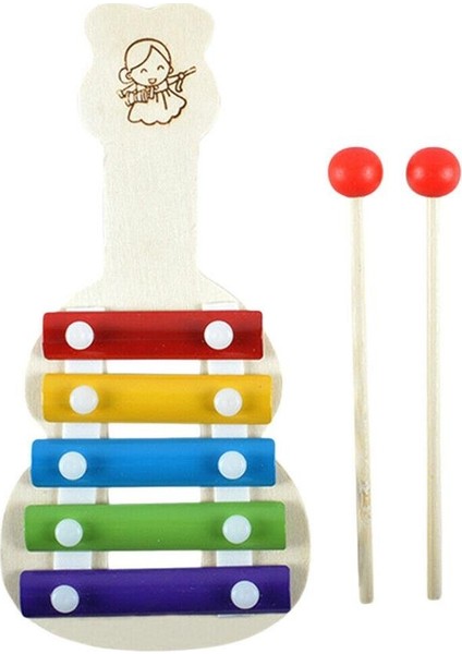 Ahşap Gitar Selefon