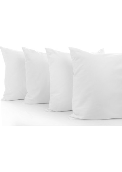Iç Dolgu (4 Adet) 43CM*43CM Elyaf 360 Gr. 1.kalite Silikon Boncuk Elyaf Yastık
