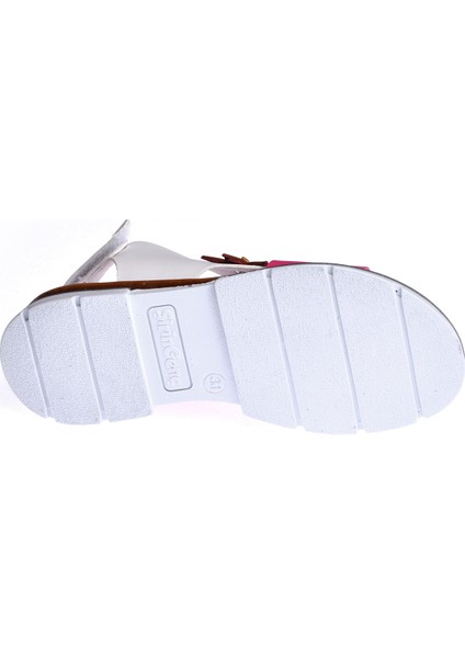 Kiko Kids Günlük Kız Çocuk Bebe Sandalet Şb 22722440-49 fırsatları