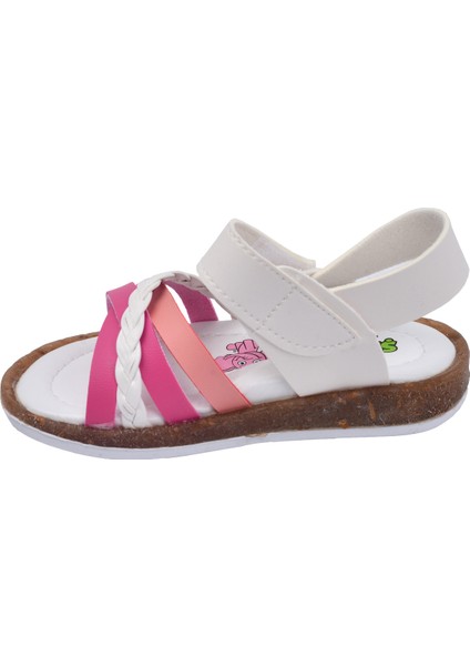 Kiko Şb 2311-20 Kız Çocuk Bebe Sandalet Terlik