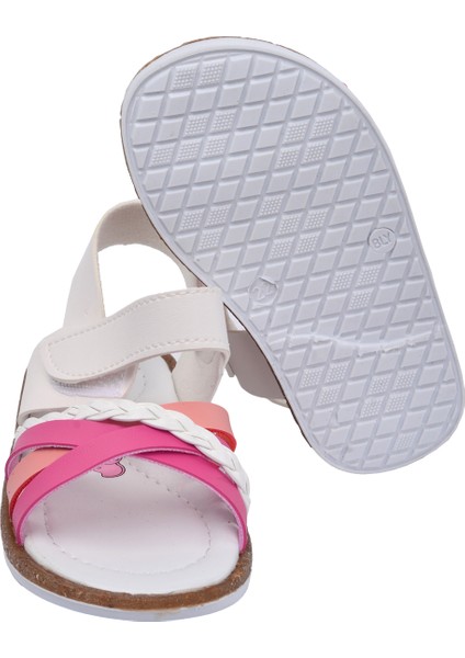 Kiko Şb 2311-20 Kız Çocuk Bebe Sandalet Terlik