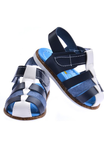 Kiko Şb 2321-29 Erkek Çocuk Ilk Adım Sandalet Terlik