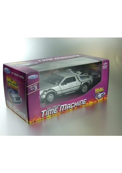 Geleceğe Dönüş Ful Set 1-2-3 Metal Model Araba Back To The Future