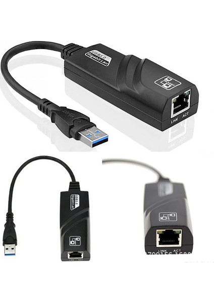 CF13 USB 2.0 Yüksek Hızlı Ethernet Lan Ağ Adaptör RJ45 Çevirici