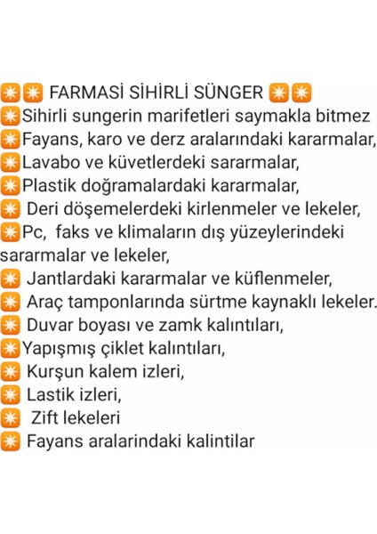 Mr.wipes Sihirli Sünger - 8'li