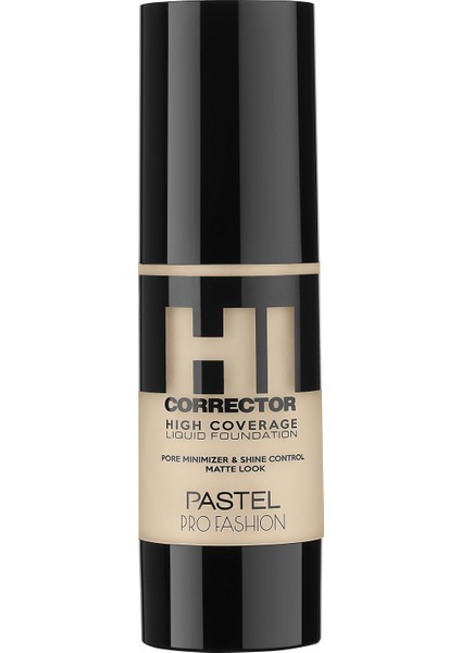 Profashion Hı Corrector Hıgh Coverage Liquid FondötenNo 401