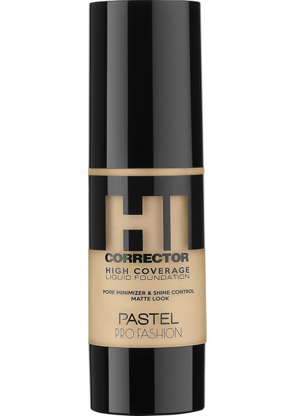 Profashion Hı Corrector Hıgh Coverage Liquid FondötenNo 401