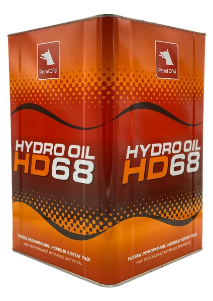 Petrol Ofisi Hydro Oil Hd 68 15 kg 17 lt Hidrolik Sistem Yağı