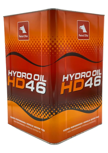 Petrol Ofisi Hydro Oil Hd 46 15 kg 17 lt Hidrolik Sistem Yağı