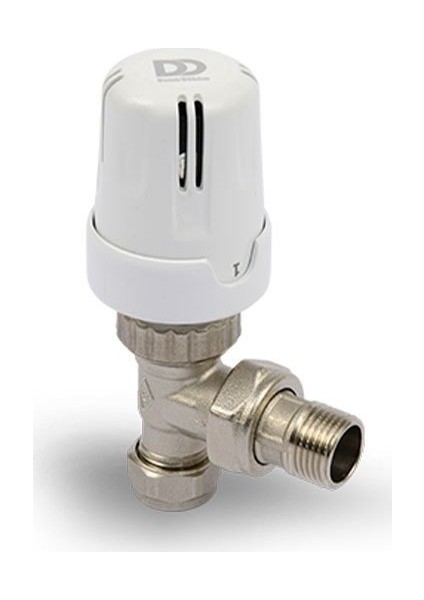 Dd-Tp1 Köşe Pex Termostatik Radyatör Vanası 1/2" fiyatları