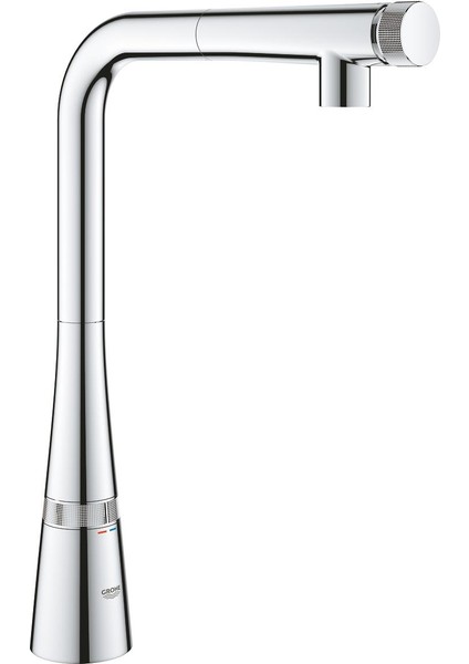 Eviye Bataryası Spiralli Smartcontrol Zedra Krom - 31593002