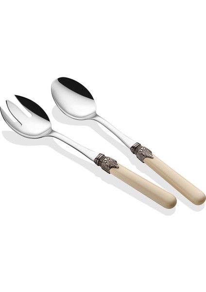 Classic Krem Salata Servis Seti