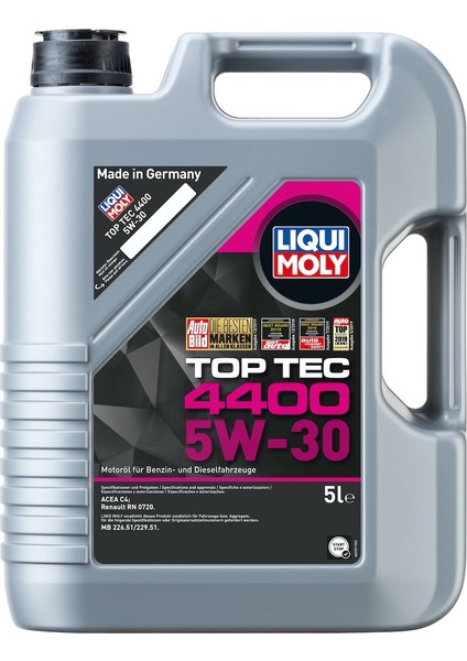 Top Tec 4400 5W-30 Motor Yağı 5 Lt