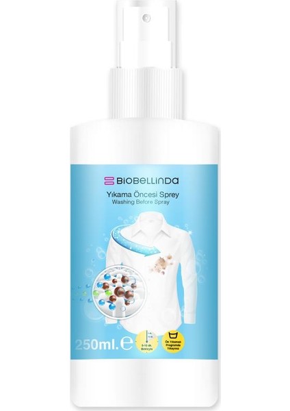 Doğal Yıkama Öncesi Sprey 250 ml