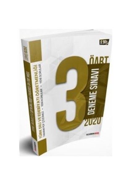 2020 Öabt Türk Dili Ve Edebiyatı Öğretmenliği Pdf Çözümlü 3 Lü Deneme