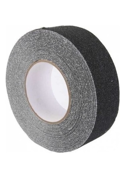 Siyah Merdiven ve Zemin Kaydırmaz Kaymaz Bant 50 mm x 25 m