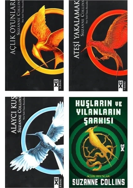 Açlık Oyunları - Kuşların ve Yılanların Şarkısı - 4 Kitap - Suzanne Collins