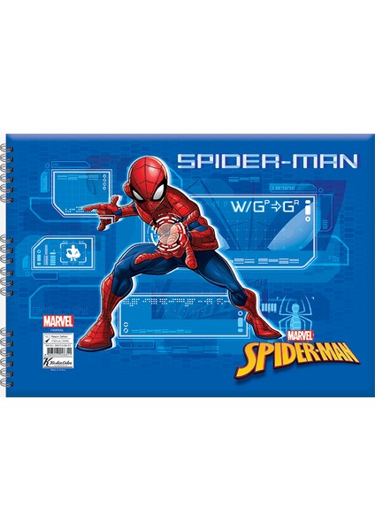 Spiderman 17 x 25 Resim Defteri - 4'lü indirimleri