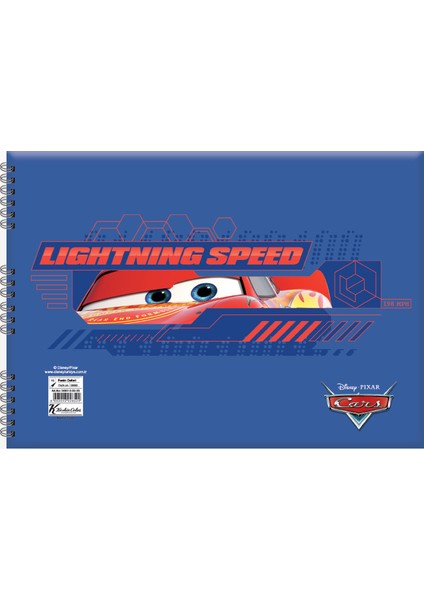 Cars 17 x 25 Resim Defteri - 4'lü fiyatları