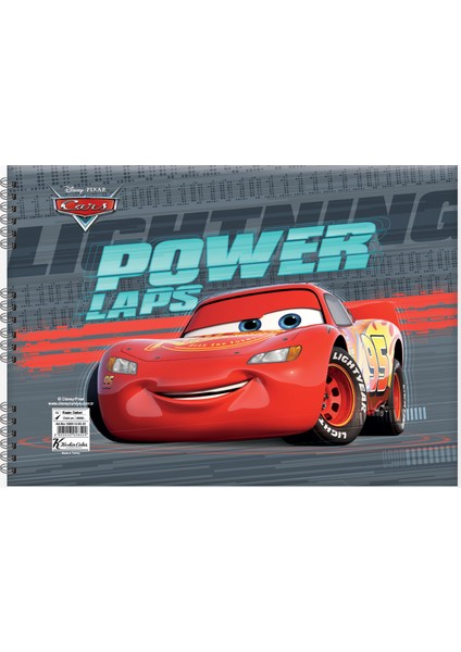 Cars 17 x 25 Resim Defteri - 4'lü fırsatları