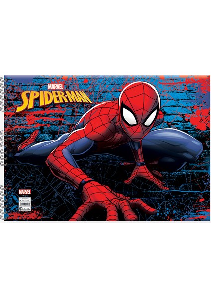 Spiderman 25 x 35 Resim Defteri - 4'lü modelleri