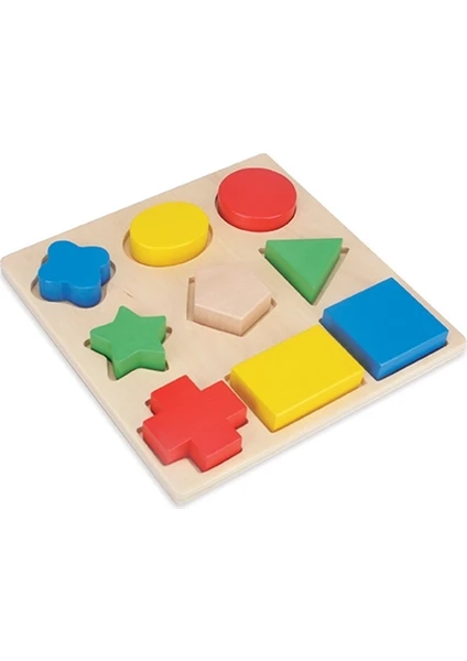 Wood Toys Ahşap Geometrik Şekiller Bultak